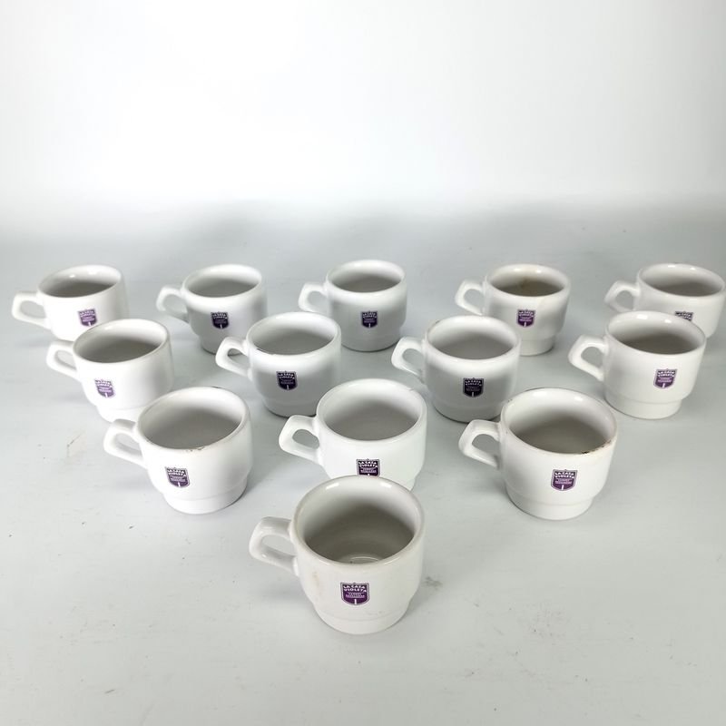 Tazas y tazones de cerámica con logo de la Casa Violeta - imagen 2