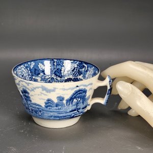 Tres Tazas de Loza Inglesa "English Scenery" Enoch Woods Wood & Sons - imagen 6