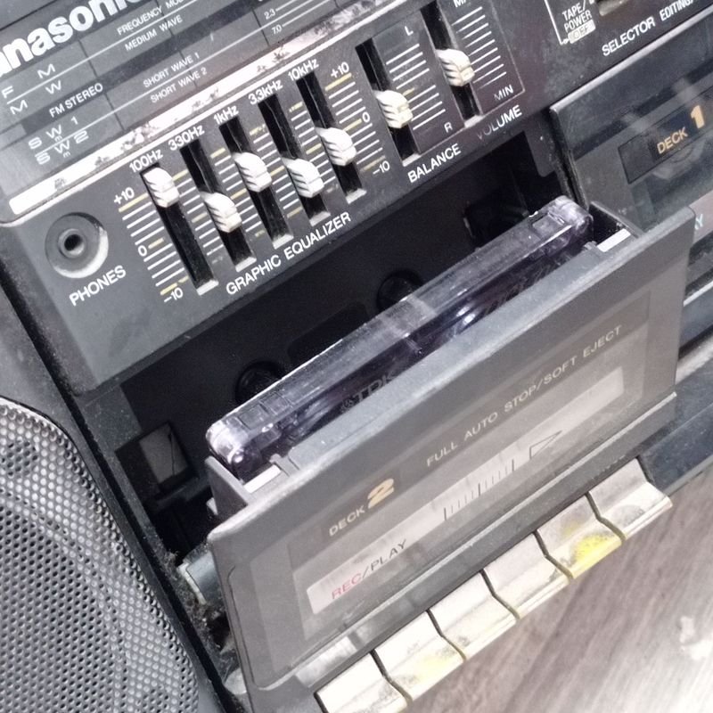 Componente de Audio Portátil Panasonic en Mal Estado - imagen 6