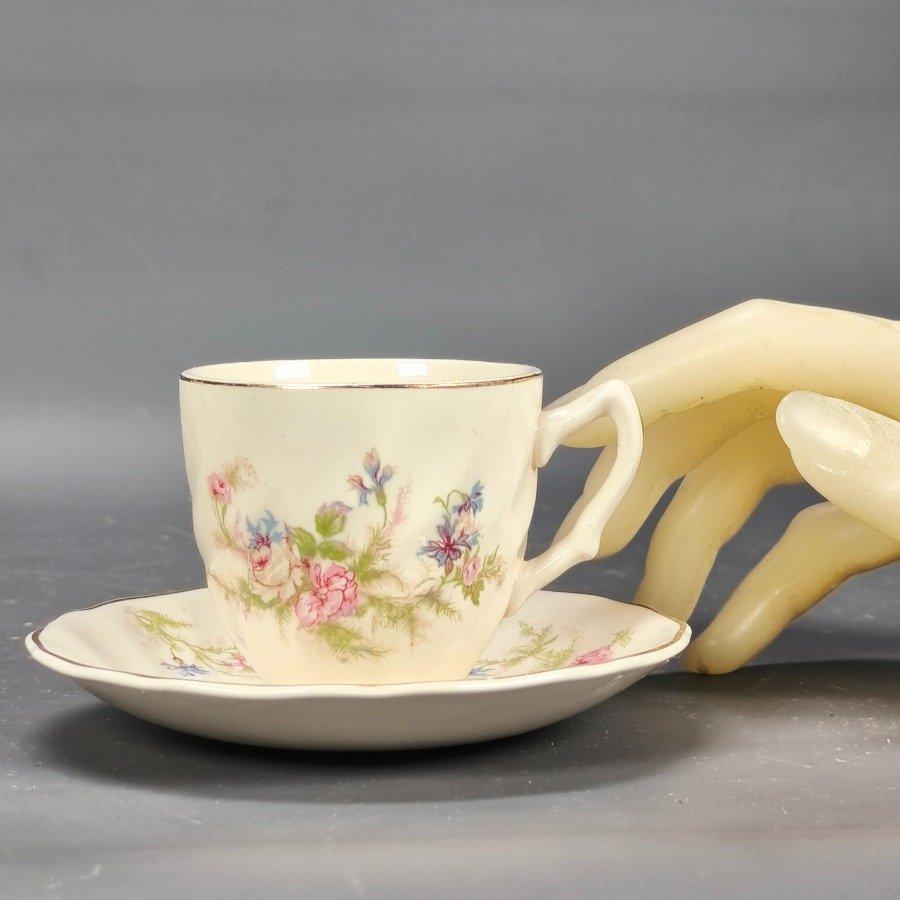 Servicio de té y café, platos de porcelana y accesorios - imagen 18