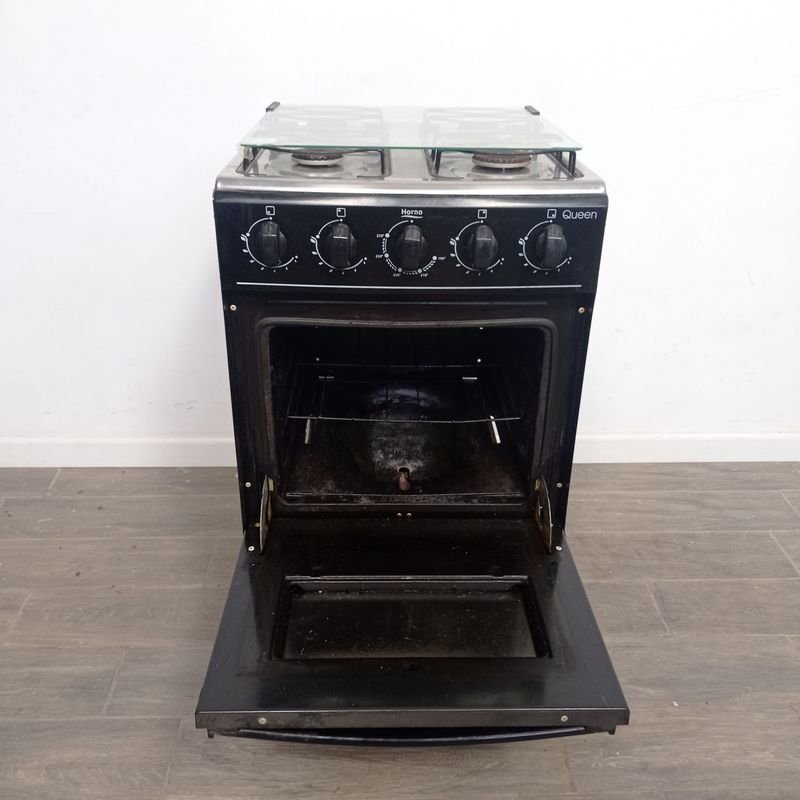 Cocina de 4 hornallas marca Queen, en buen estado general - imagen 4
