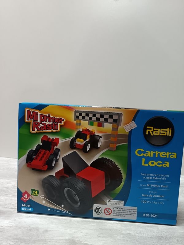 Juguetes para niños: Lote x 2 juegos de bloques Rasti Carrera Loca - imagen 4