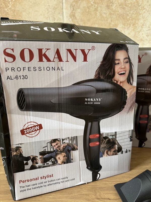 Secador de Pelo Profesional Sokany AL-6130 2000W