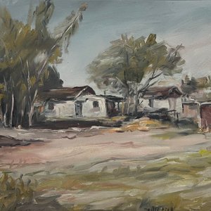 Lote anterior: Oleo sobre Tela "Rancho" de Dante Cola - 50 x 60 cm