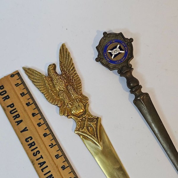 Par de abrecartas en Bronce - Accesorios para Vehículos - imagen 1