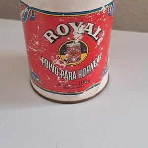 Dos Latas de Polvo para Hornear Royal Antiguas - imagen 4
