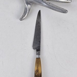 Cuchillo Criollo Guazubirá con Mango de Cuerno y Hoja Solingen - imagen 1