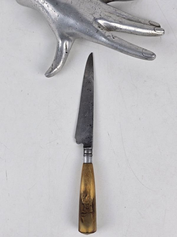 Cuchillo Criollo Guazubirá con Mango de Cuerno y Hoja Solingen