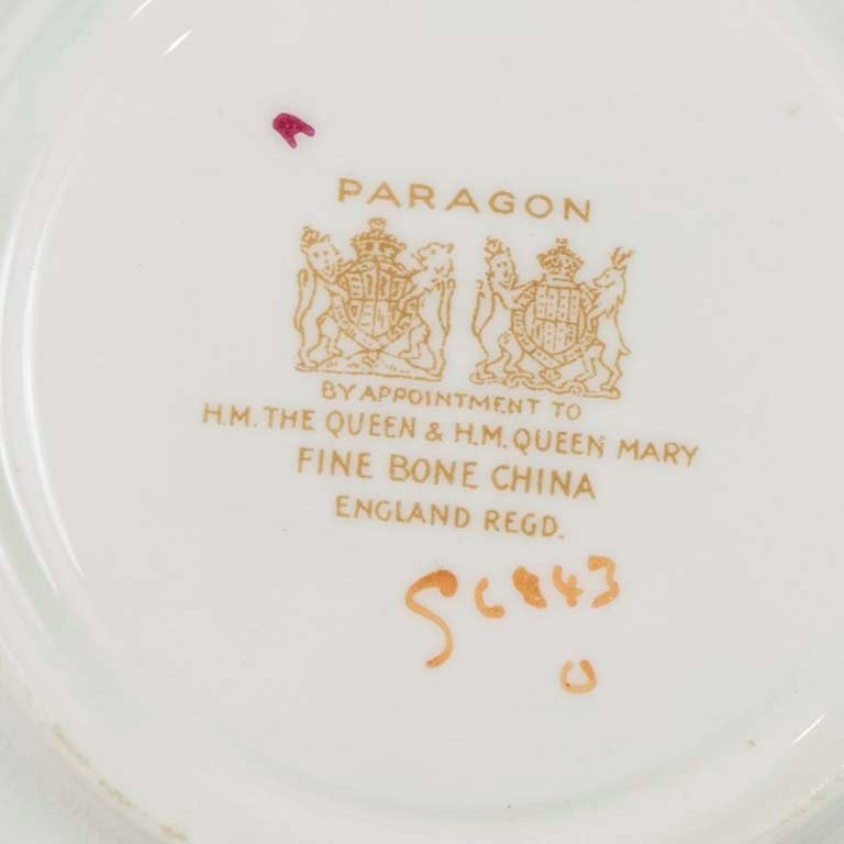 Porcelana inglesa Paragon para té y aguamanil - imagen 2