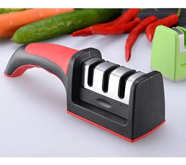 Afilador de Cuchillos Manual con Mango Ergonómico - imagen 1
