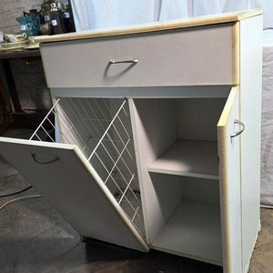 Mueble de Baño Blanco con Cajón y Puertas en MDF - imagen 3