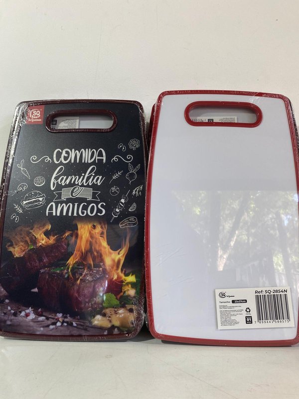 Lote de 12 mesas de cocina en PVC blanco con diseño - imagen 3