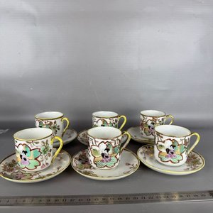 Juego de Café Porcelana Japonesa Geisha para 6 Personas - imagen 16