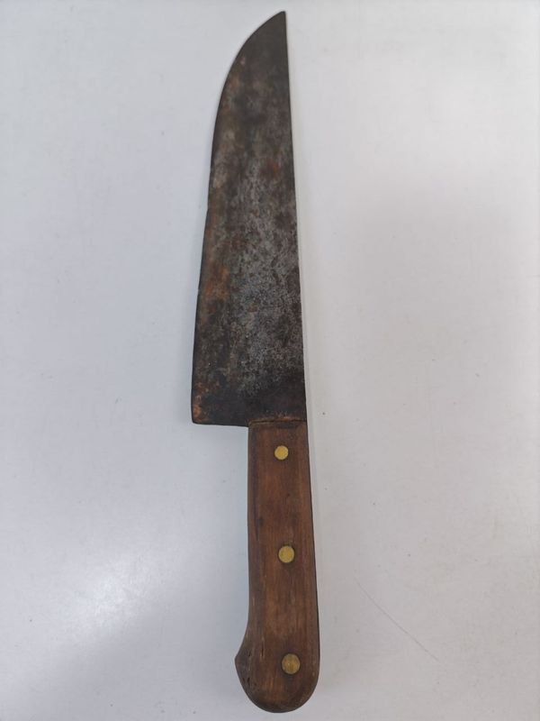 Cuchilla Grande con Manija de Madera - imagen 1