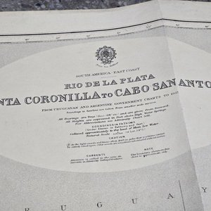 Mapa Náutico Río de la Plata: Punta Coronilla a Cabo San Antonio - imagen 2