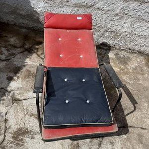 Reposera de Hierro Plegable con Almohadones - imagen 5