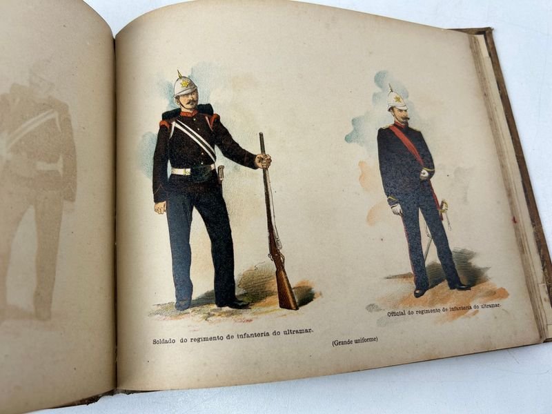 Álbum Militar de Uniformes del Ejército y Armada de Portugal - imagen 5