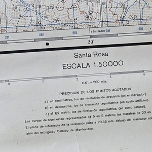 Mapa Topográfico San Ramón y San Gabriel, Escala 1:50000, Instituto Geográfico Militar Uruguay - imagen 4