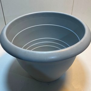 3 Macetas Grandes de Plástico Gris 43cm - imagen 5