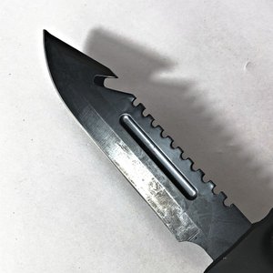 Cuchillo de Supervivencia Táctico con Funda Negra - imagen 2