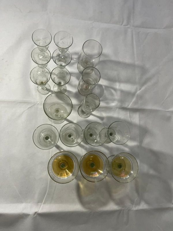 Cristalería de copas para licor, agua y champán - imagen 1