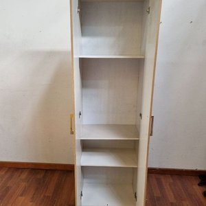 Placard Vertical Dos Puertas Simil Madera Roble Claro - imagen 2