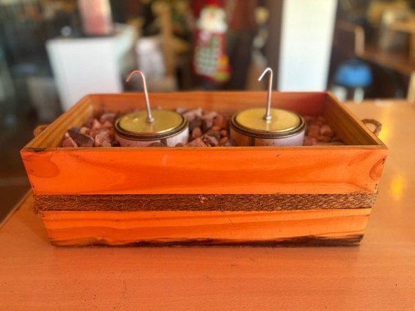 Fogón Ecologico estilo deco para decoración y uso - imagen 2