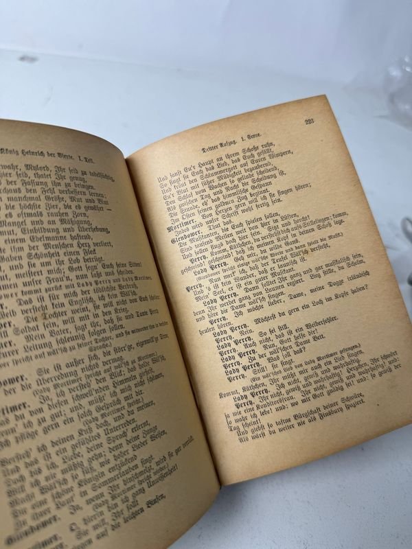 Libro completo de Shakespeare en alemán - Verlag Leipzig - imagen 4