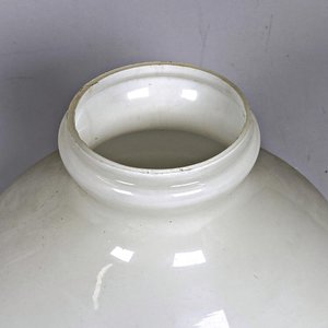 Colgante de Bronce con Pantalla de Vidrio Opalino - imagen 4