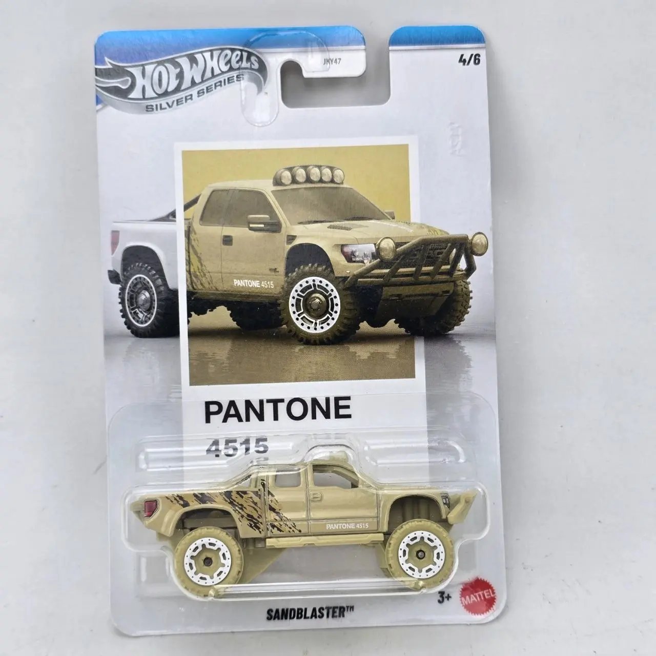 Hot Wheels Ford Sandblaster Pantone 4515 Silver Series