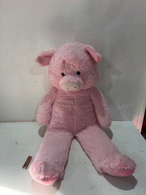Oso de Peluche Rosa Grande