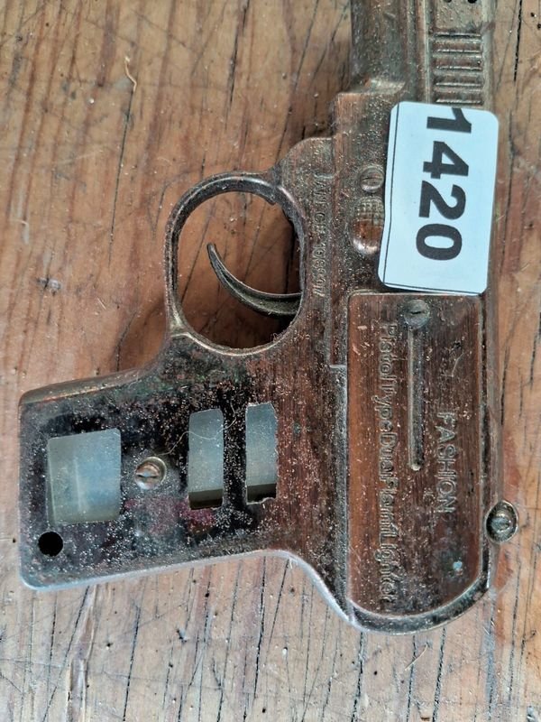 Lote siguiente: Pistola de juguete antigua para coleccionistas