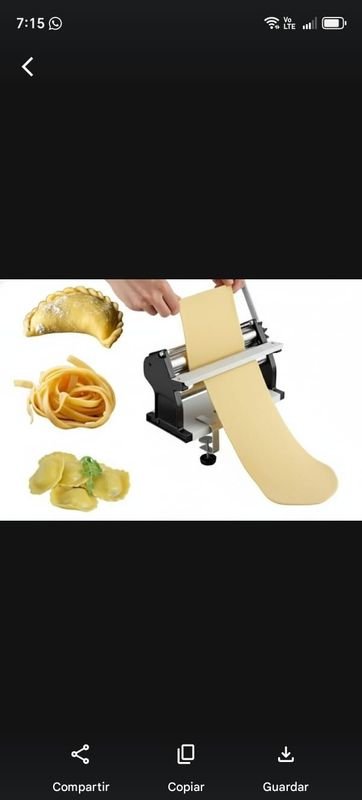 Pasta Maker Manual - Maquinaria para Cocina - imagen 3