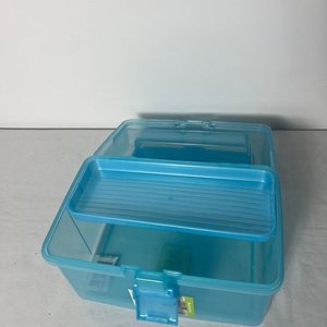 Botiquín Organizador Plástico Azul con Reparticiones - imagen 8