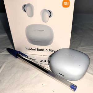 Auriculares Xiaomi Redmi Buds 6 Play Recargables Bluetooth Celeste - imagen 2