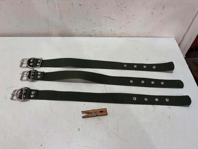 3 Collares para Perros Verdes Sin Uso