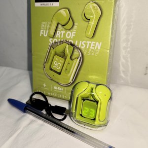 Auriculares Inalámbricos Ultra Pods Max Verdes con Bluetooth y Pantalla LED - imagen 2