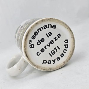 Taza "Semana de la Cerveza Paysandú" 1971 - Wiesbaden - imagen 5