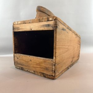 Caja Antigua de Lustrabotas de Madera - imagen 2
