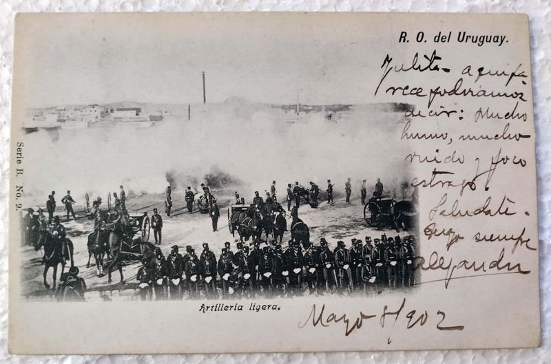 Lote anterior: Tarjeta Postal Histórica de Artillería Ligera del EJERCITO NACIONAL
