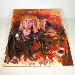 Lote anterior: Cuadro al Óleo sobre Tabla: Motivo Rostros, 70 x 60 cm