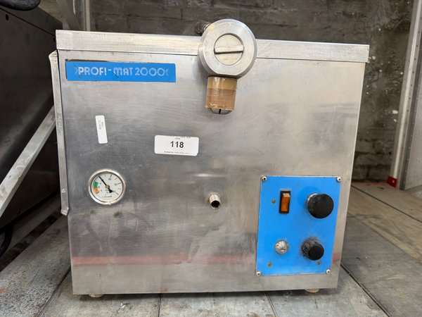 Cremera Profesional "Profi Mat 2000" Acero Inoxidable - imagen 1