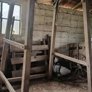 Aro de Embolsar Lana Estructura de Madera - imagen 7