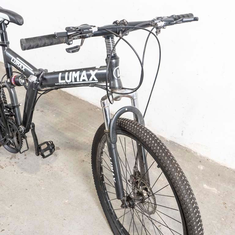 Bicicleta plegable Lumax con frenos de disco y 21 velocidades - imagen 2