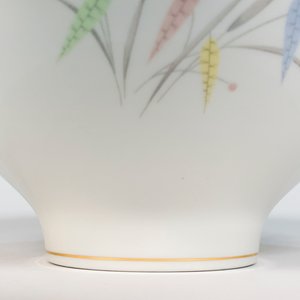 Guisera de Porcelana Bavaria Edelstein Blanca con Hojas y Espigas - imagen 2