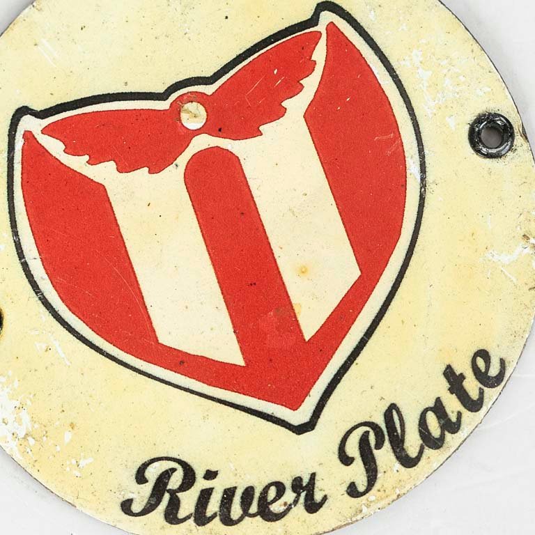Escudo de River Plate de chapa litografiada - imagen 3