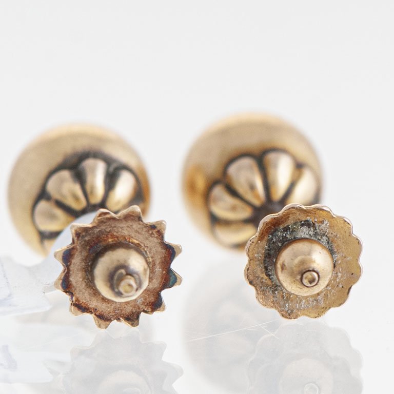 Par de tornillos oro 18k - imagen 2