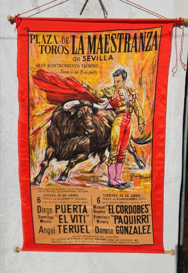Cartel Decorativo "Plaza de Toros La Maestranza"