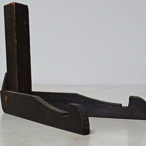 Soporte Plegable Vintage de Madera para Platos o Libros - imagen 3