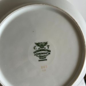 Sopera y Ensaladera de Porcelana Alemana Bavaria Hutschenreuther - imagen 5